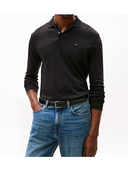 l/s liquid cotton reg polo Tommy Hilfiger | MW0MW37317BDS.BDS
